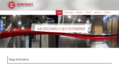 Desktop Screenshot of embelezartelevadores.com.br